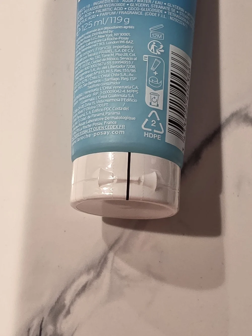 La Roche-Posay Effaclar Deep Cleansing Foaming Cream - Blue